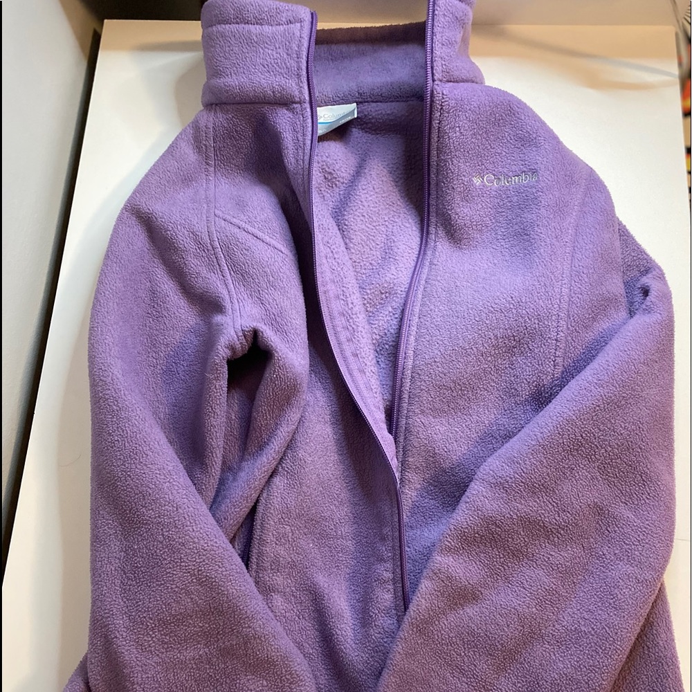 girls purple columbia jacket